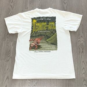 Vintage‎ 90s Disney Termite-ator Tough to Be a Bug White Tee Animal Kingdom M